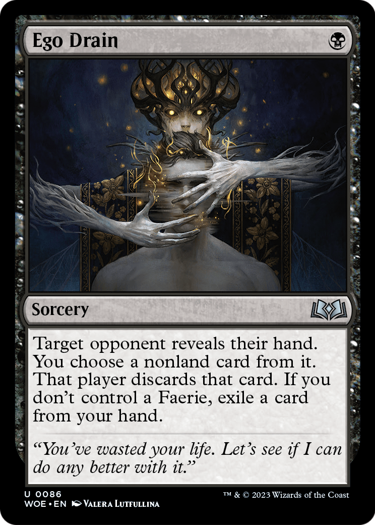 Ego Drain [Wilds of Eldraine] Foil