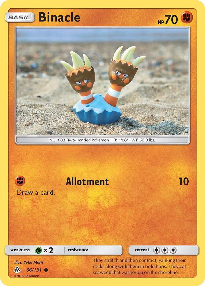 Binacle 66/131 (SM - Forbidden Light) 