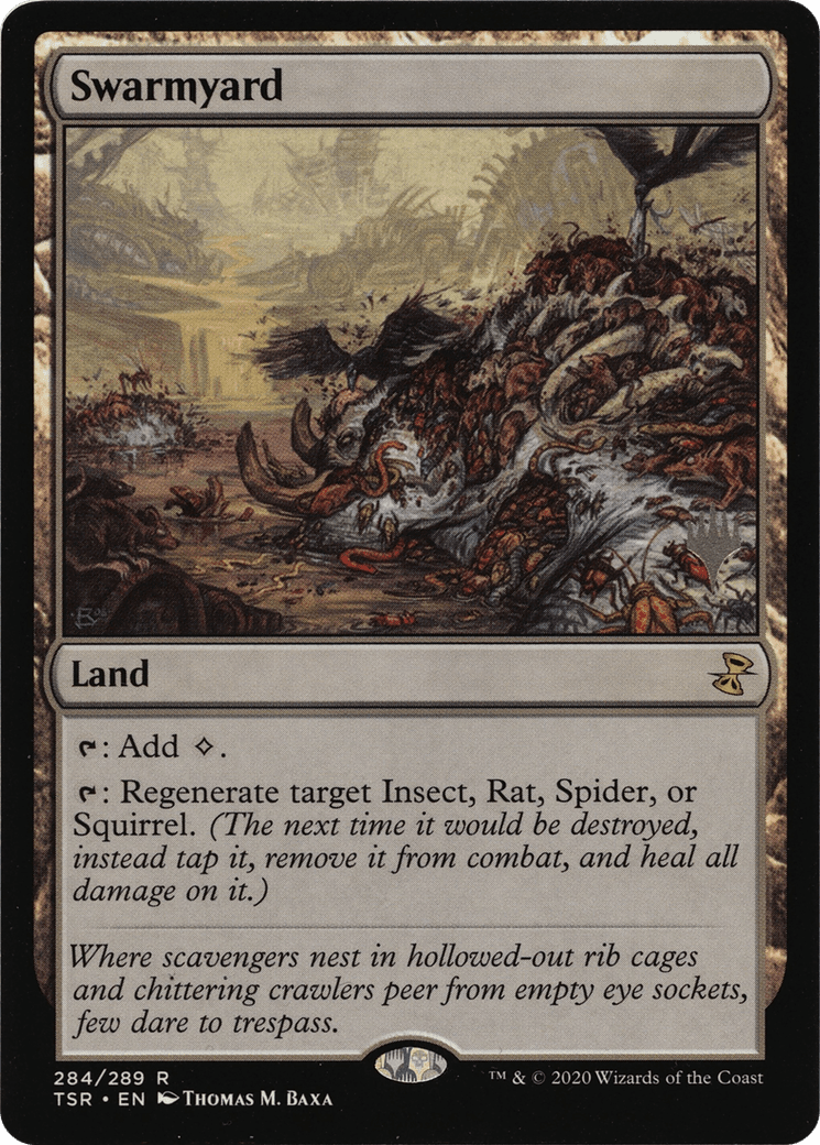 Swarmyard (Promo Pack) [Wilds of Eldraine Promos] Foil