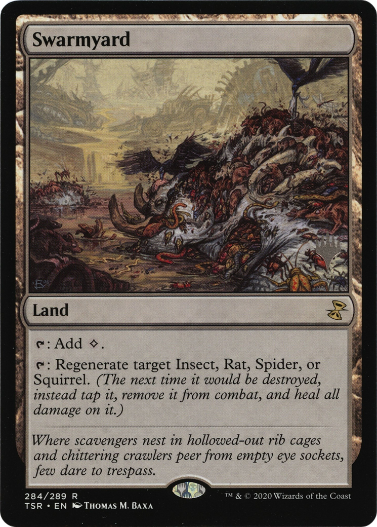 Swarmyard (Promo Pack) [Wilds of Eldraine Promos] Foil