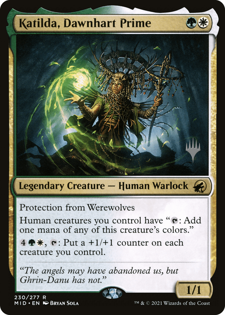 Katilda, Dawnhart Prime (Promo Pack) [Innistrad: Midnight Hunt Promos] Foil