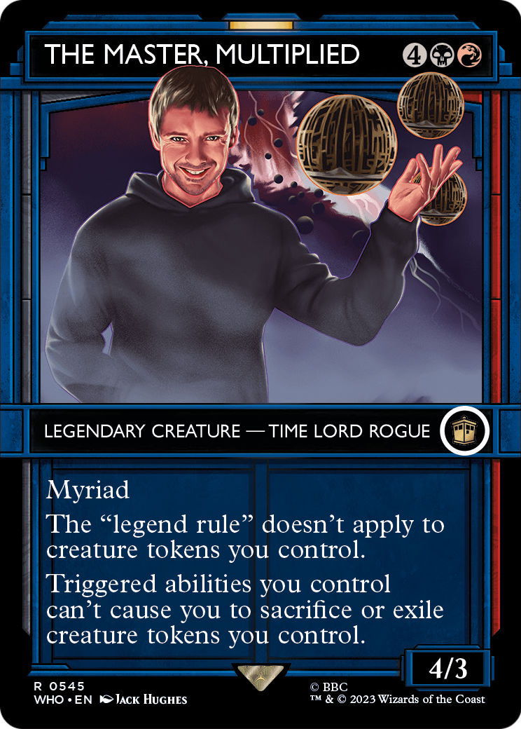 The Master, Multiplied (Showcase) [Doctor Who] Foil
