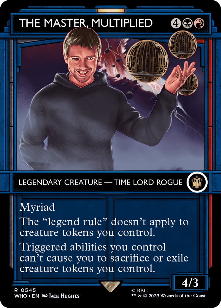 The Master, Multiplied (Showcase) [Doctor Who] Foil