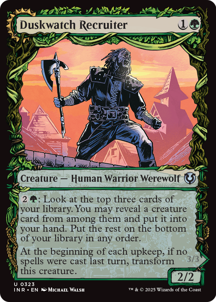 Duskwatch Recruiter (Showcase) (-323) [Innistrad Remastered]