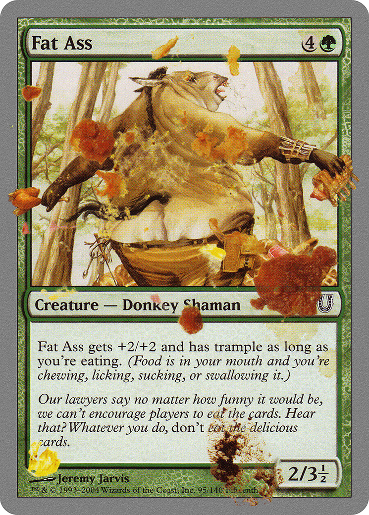 Fat Ass [Unhinged] Foil