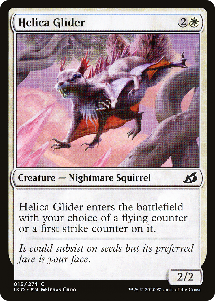 Helica Glider [Ikoria: Lair of Behemoths] Foil