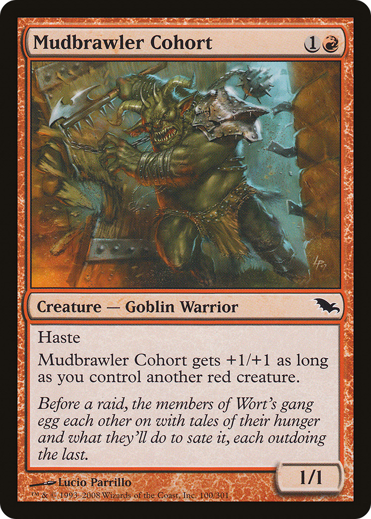 Mudbrawler Cohort [Shadowmoor] Foil