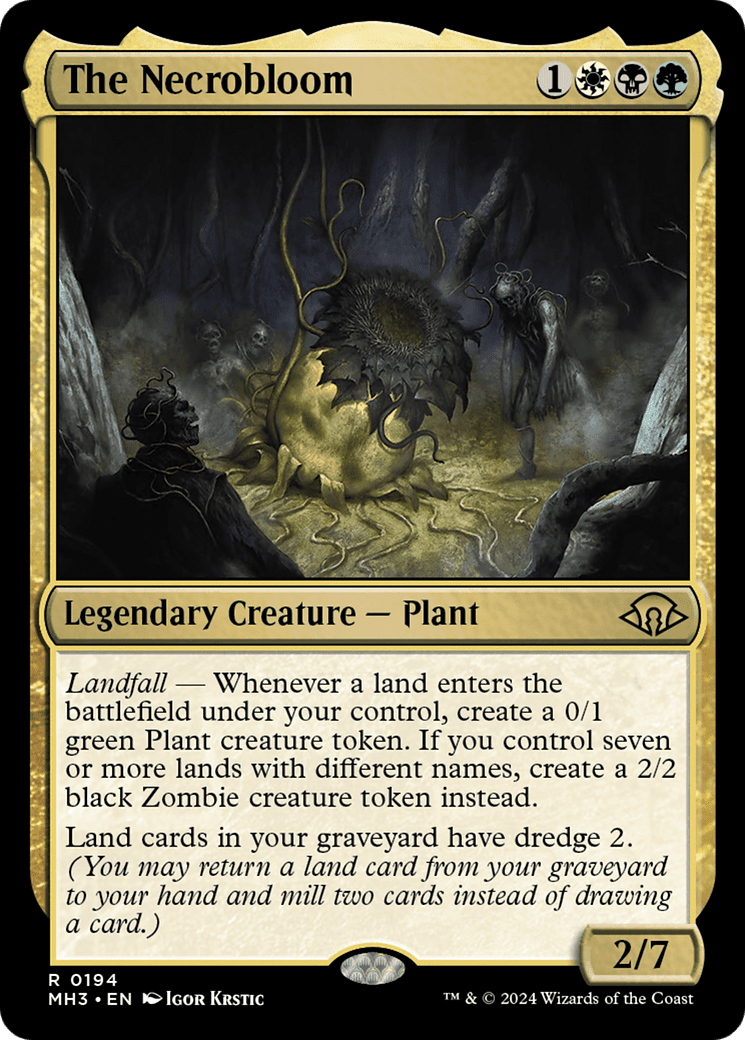 The Necrobloom [Modern Horizons 3] Foil