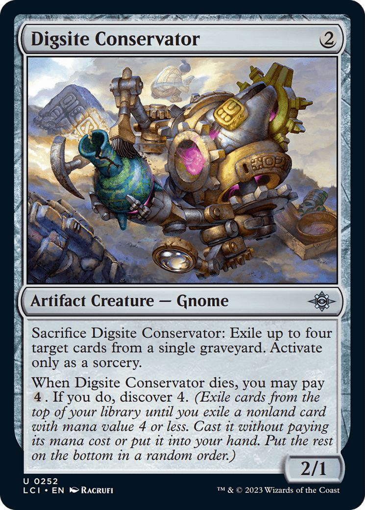 Digsite Conservator [The Lost Caverns of Ixalan] Foil