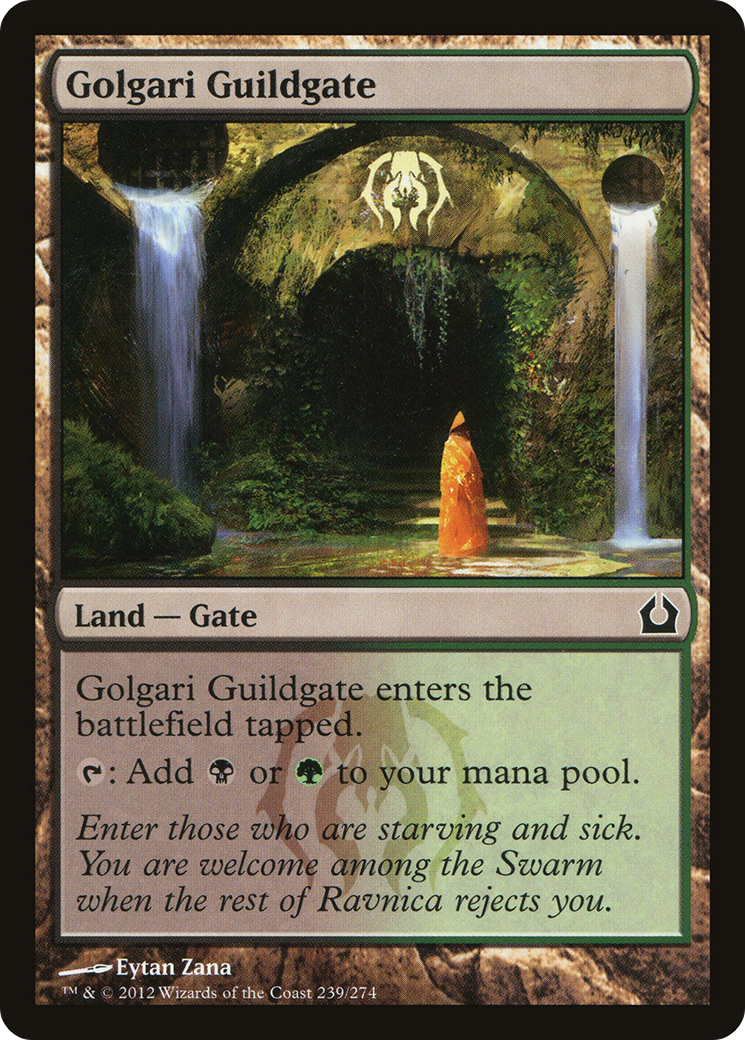 Golgari Guildgate [Return to Ravnica] Foil