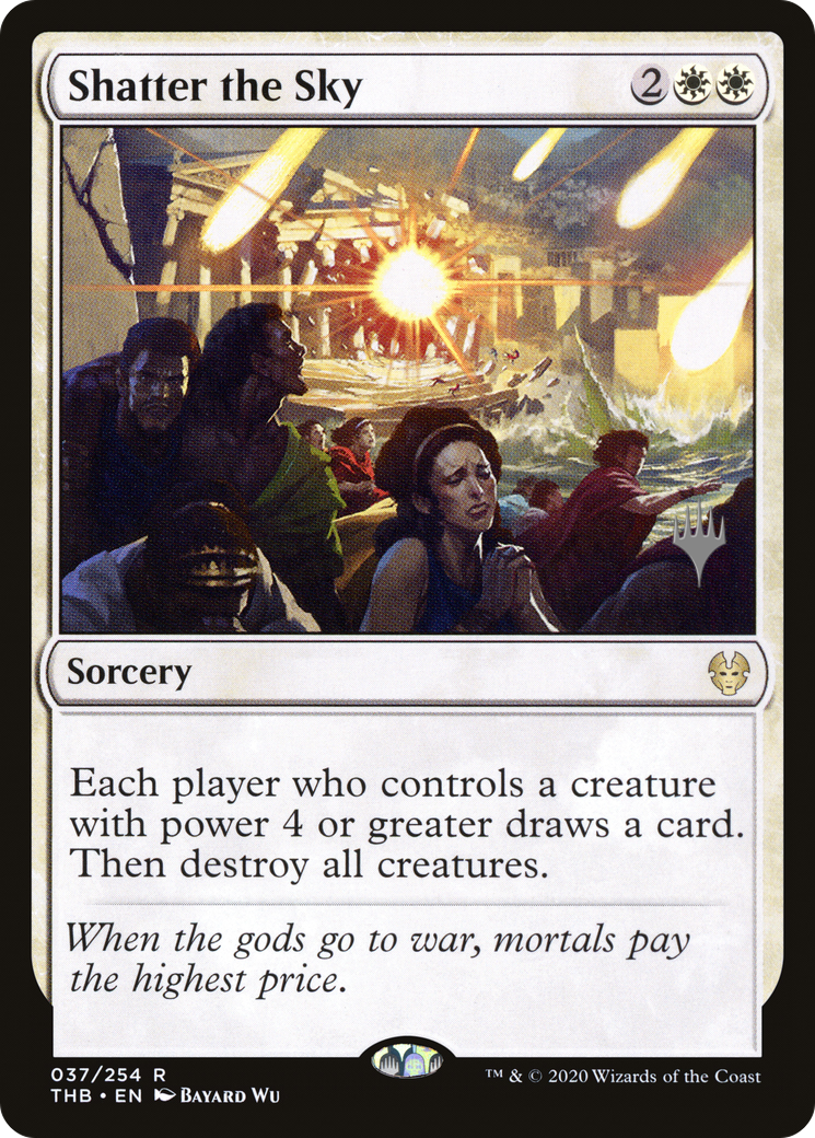 Shatter the Sky (Promo Pack) [Theros Beyond Death Promos] Foil