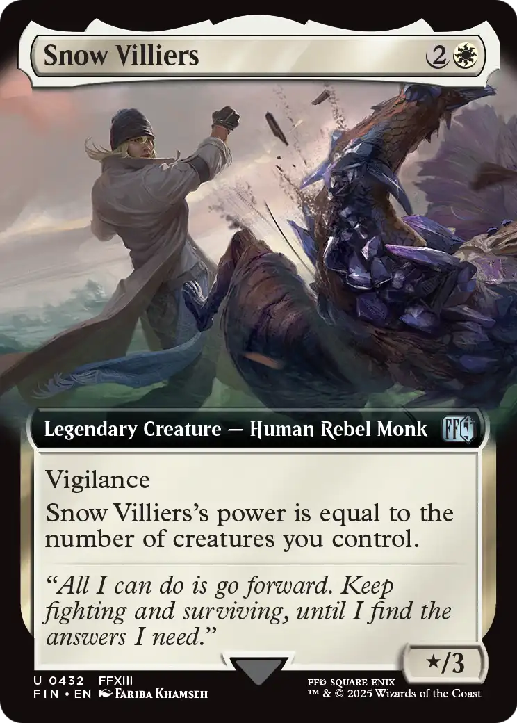 Snow Villiers (Extended Art) (432) [FINAL FANTASY]