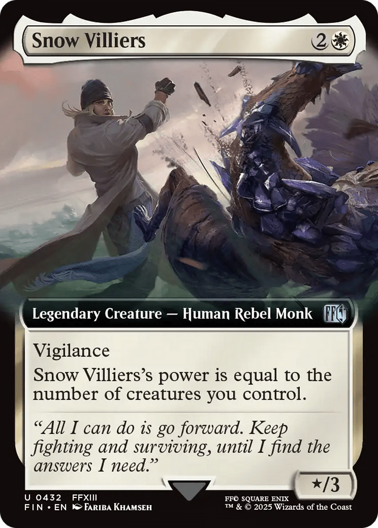 Snow Villiers (Extended Art) (432) [FINAL FANTASY]