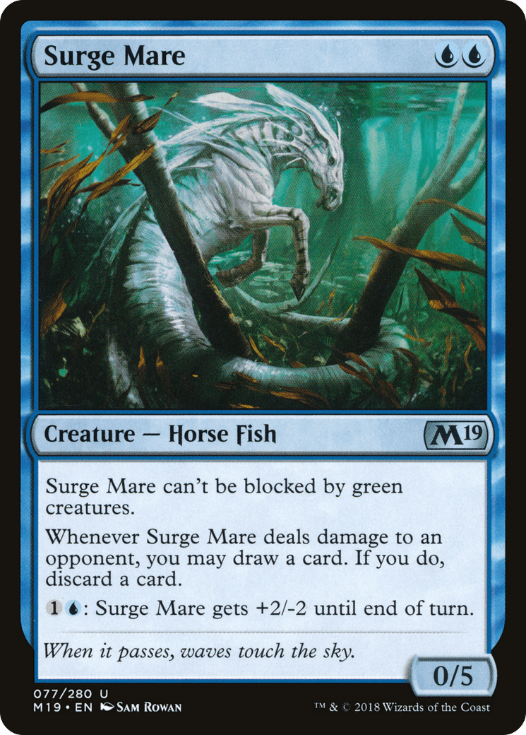 Surge Mare [Core Set 2019] Foil