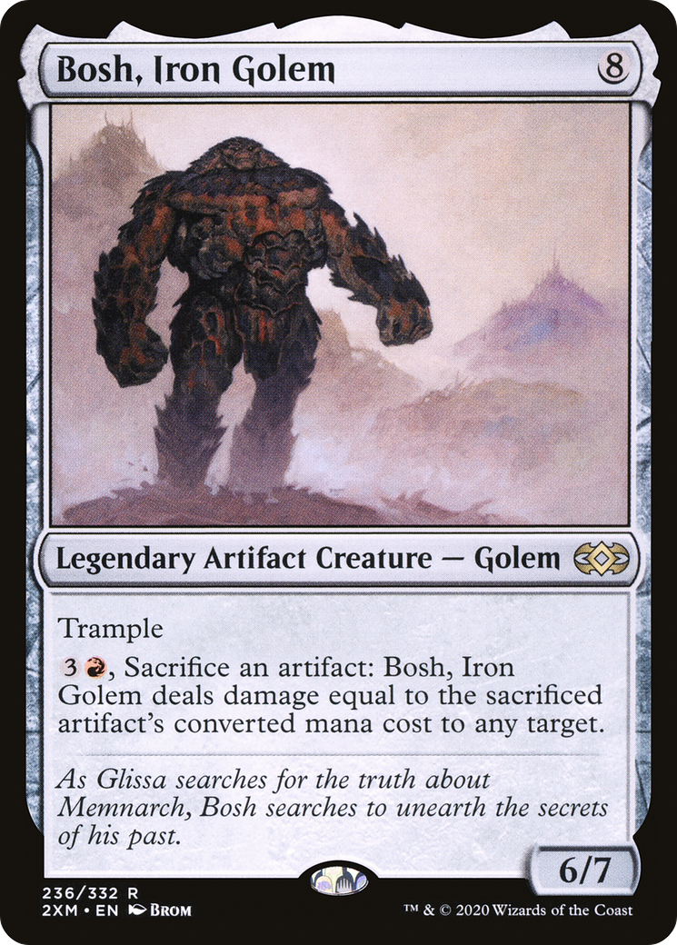 Bosh, Iron Golem [Double Masters] Foil