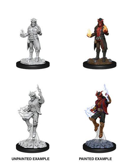 D&D Nolzur's Marvelous Miniatures | Tiefling Sorcerer (Male - C)