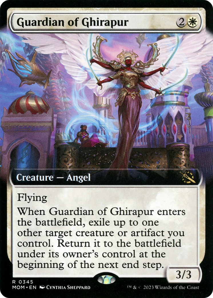 Guardian of Ghirapur (Extended Art) [March of the Machine] Foil