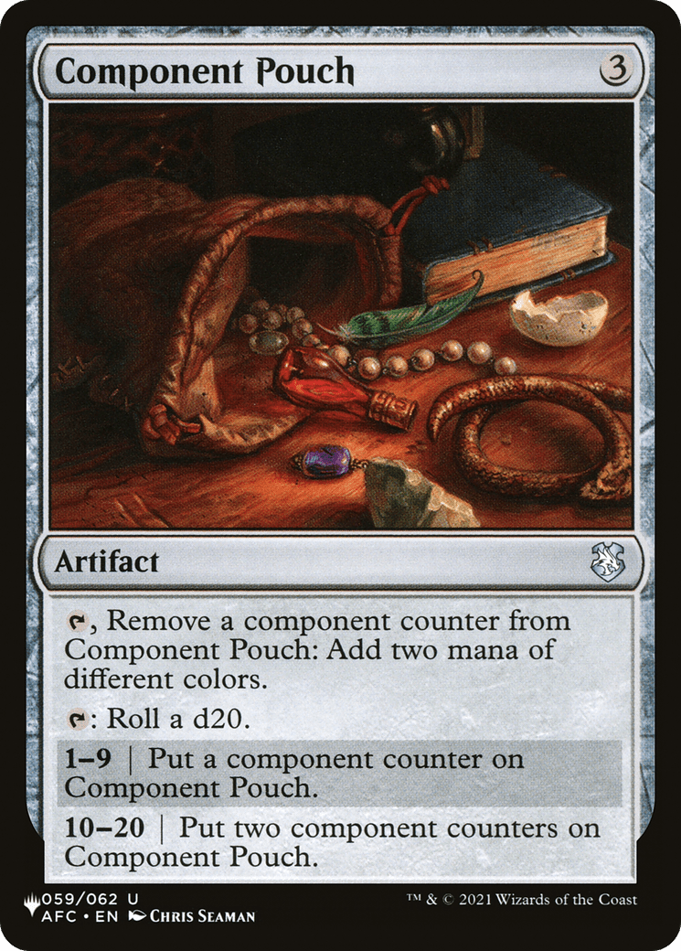 Component Pouch |  (AFC-59) [The List]