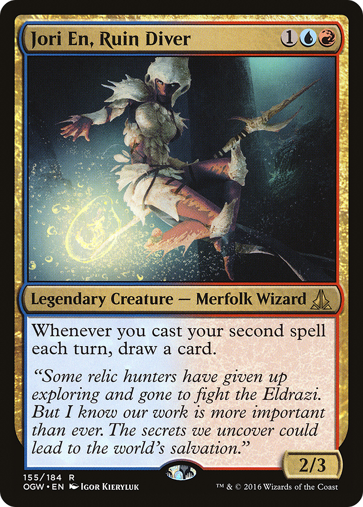 Jori En, Ruin Diver [Oath of the Gatewatch] Foil