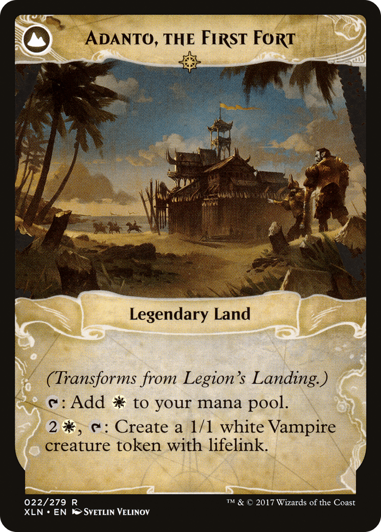 Legion's Landing // Adanto, the First Fort |  (XLN-22) [The List]