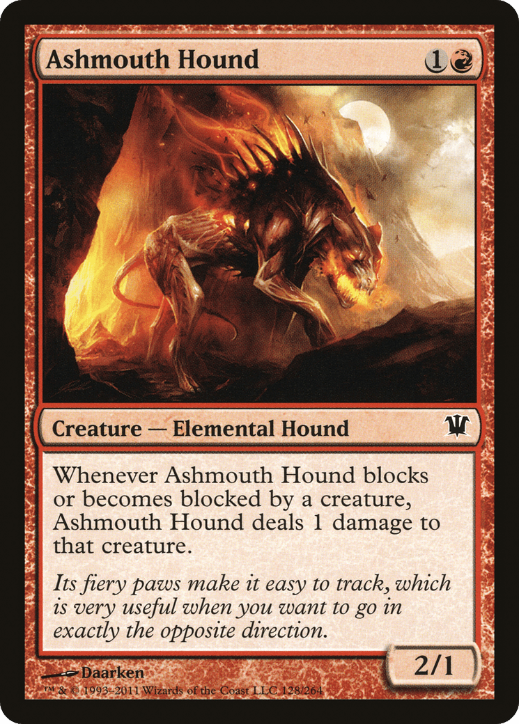 Ashmouth Hound [Innistrad] Foil