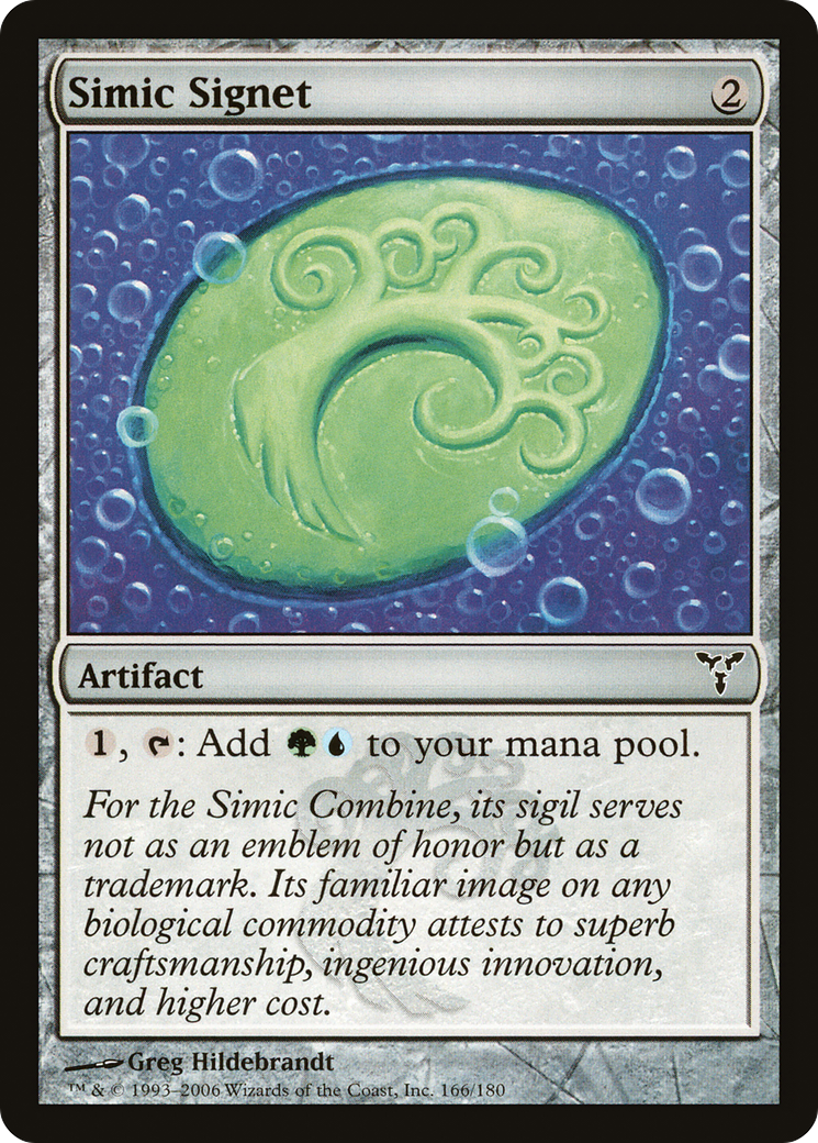 Simic Signet [Dissension] Foil