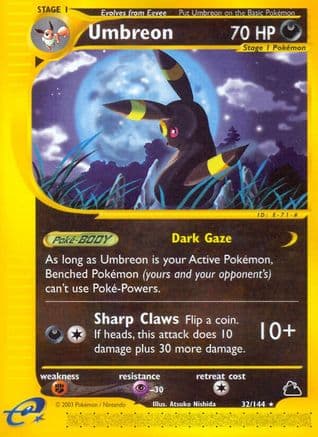 Umbreon (32/144) [Skyridge] Reverse Holofoil