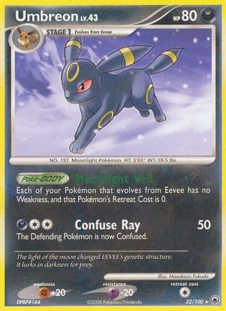 Umbreon  Majestic Dawn - Rare