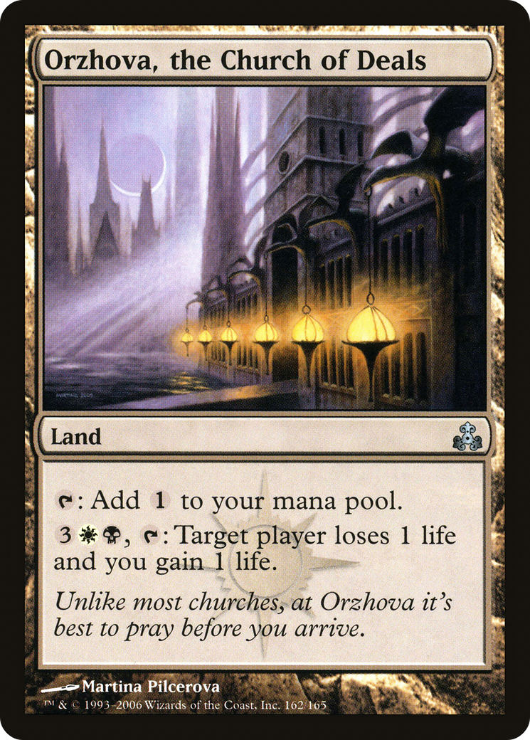 Orzhova, the Church of Deals [Guildpact] Foil