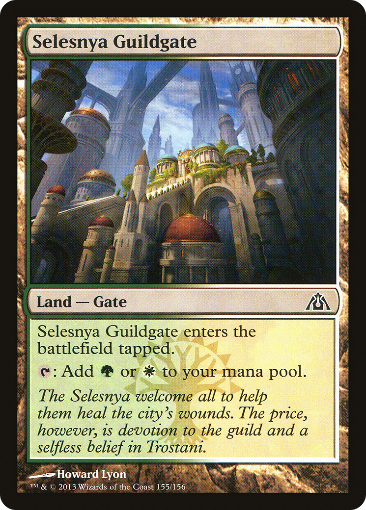 Selesnya Guildgate [Dragon's Maze] Foil