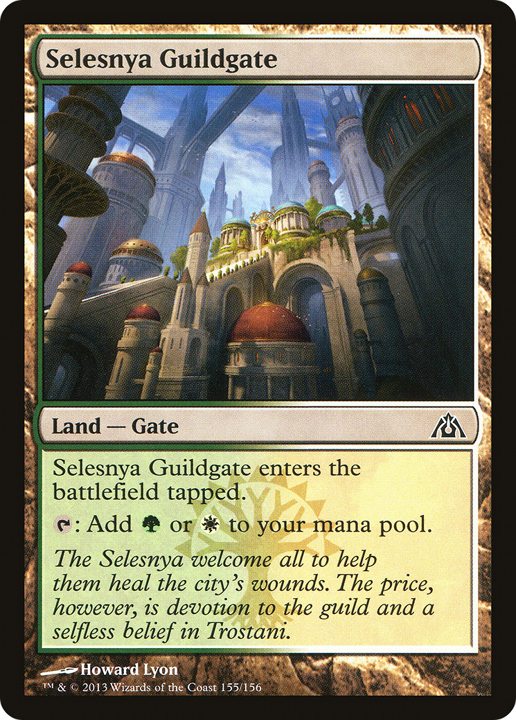 Selesnya Guildgate [Dragon's Maze] Foil
