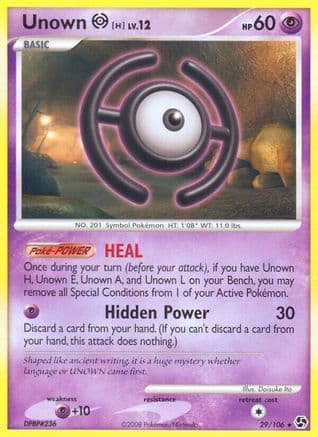 Unown [H] 29/106 - Great Encounters