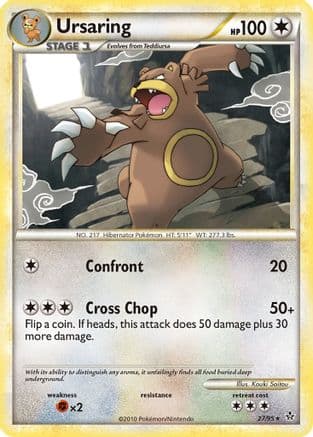 Ursaring 27/95 - Unleashed Reverse Holofoil