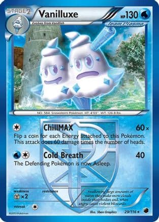 Vanilluxe (Team Plasma) 29/116 - Plasma Freeze Reverse Holofoil