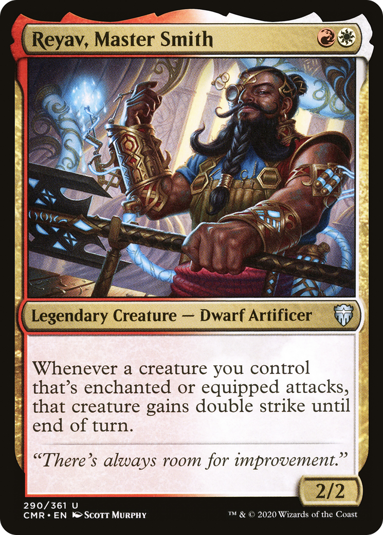 Reyav, Master Smith [Commander Legends] Foil