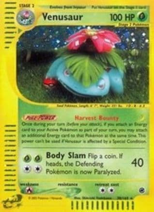 Venusaur 30/165 - Expedition Reverse Holofoil