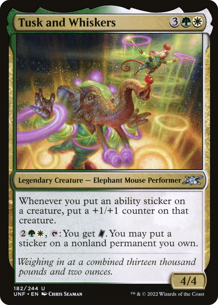 Tusk and Whiskers [Unfinity] Foil