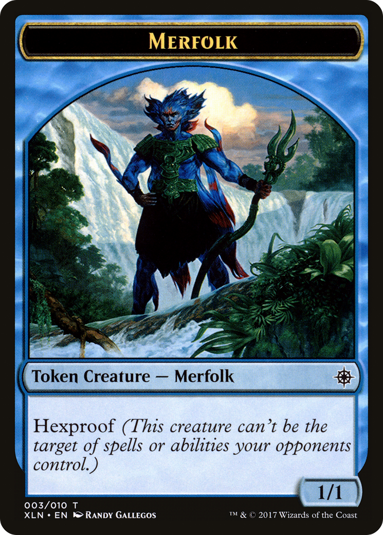 Merfolk (003) [Ixalan Tokens]  Foil