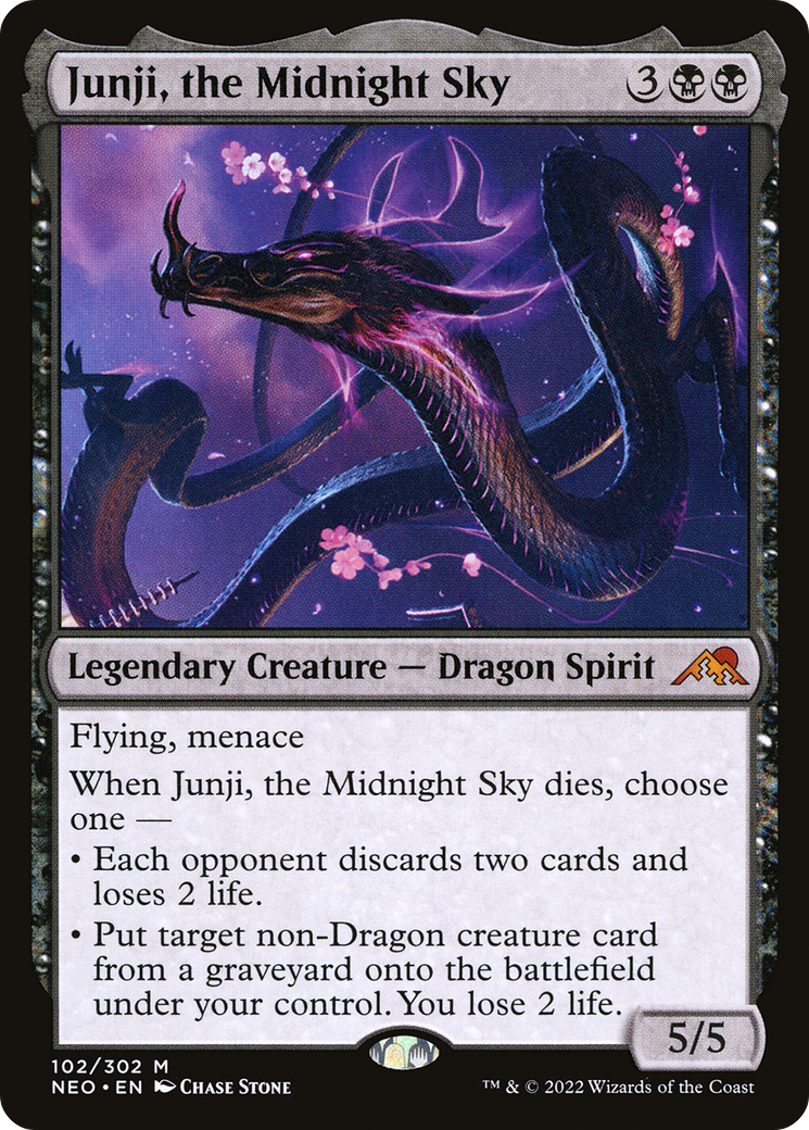 Junji, the Midnight Sky [Kamigawa: Neon Dynasty] Foil