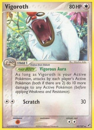 Vigoroth  Deoxys - Uncommon