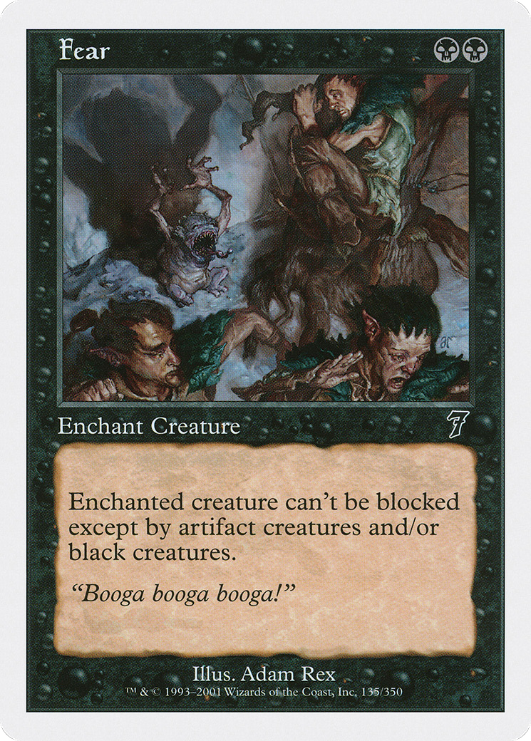 Fear [Seventh Edition] Foil