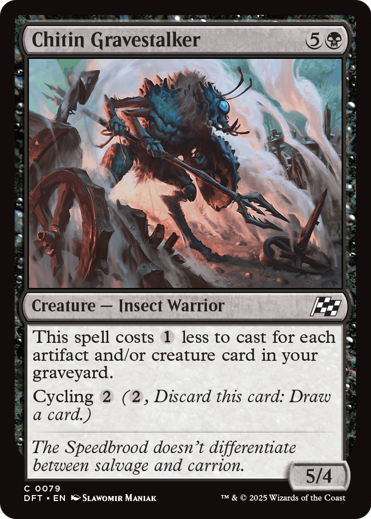 Chitin Gravestalker |  (079) [Aetherdrift]