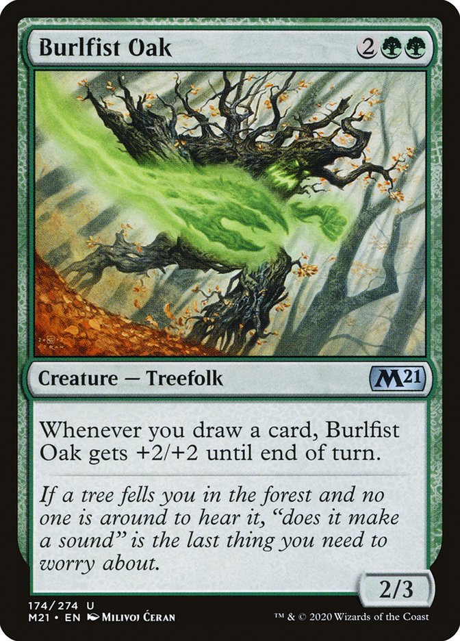 Burlfist Oak 174 (Core Set 2021) 