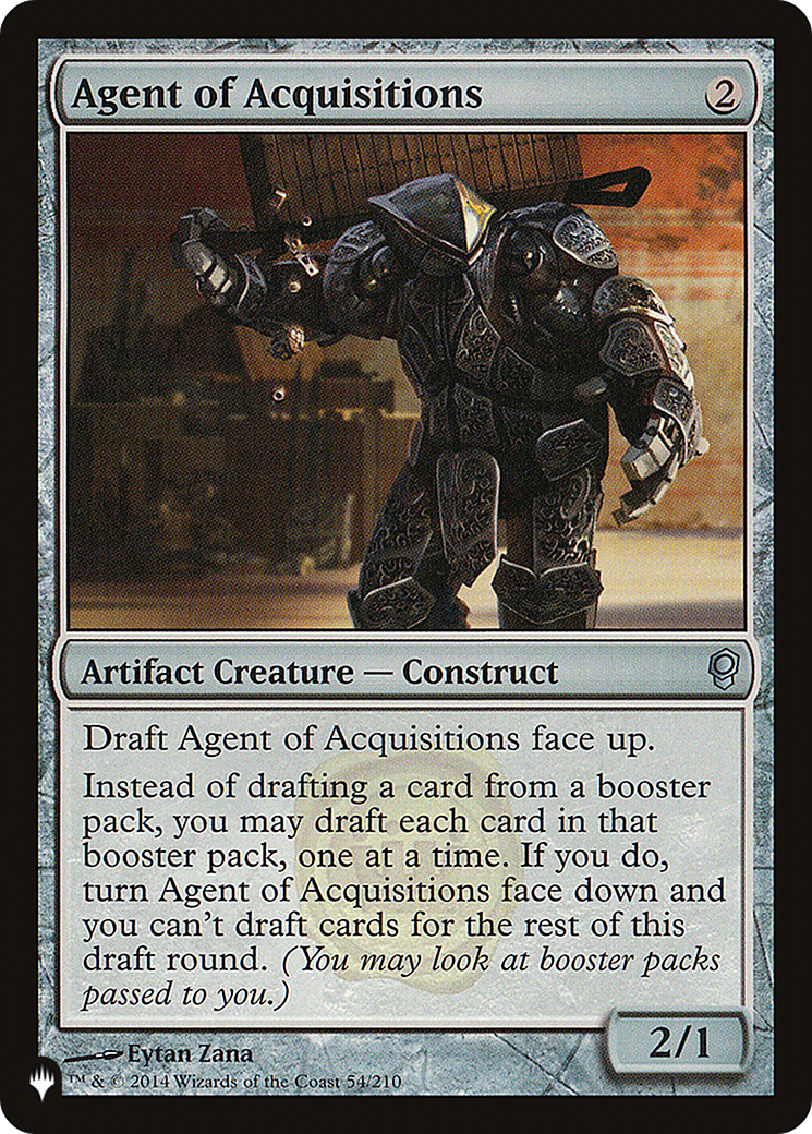 Agent of Acquisitions |  (CNS-54) [The List]