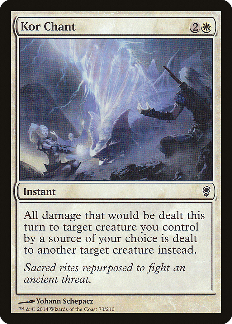 Kor Chant [Conspiracy] Foil