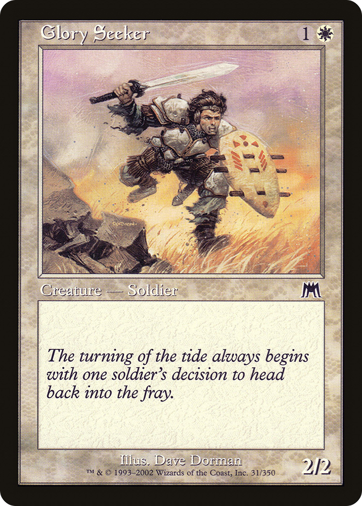 Glory Seeker [Onslaught] Foil