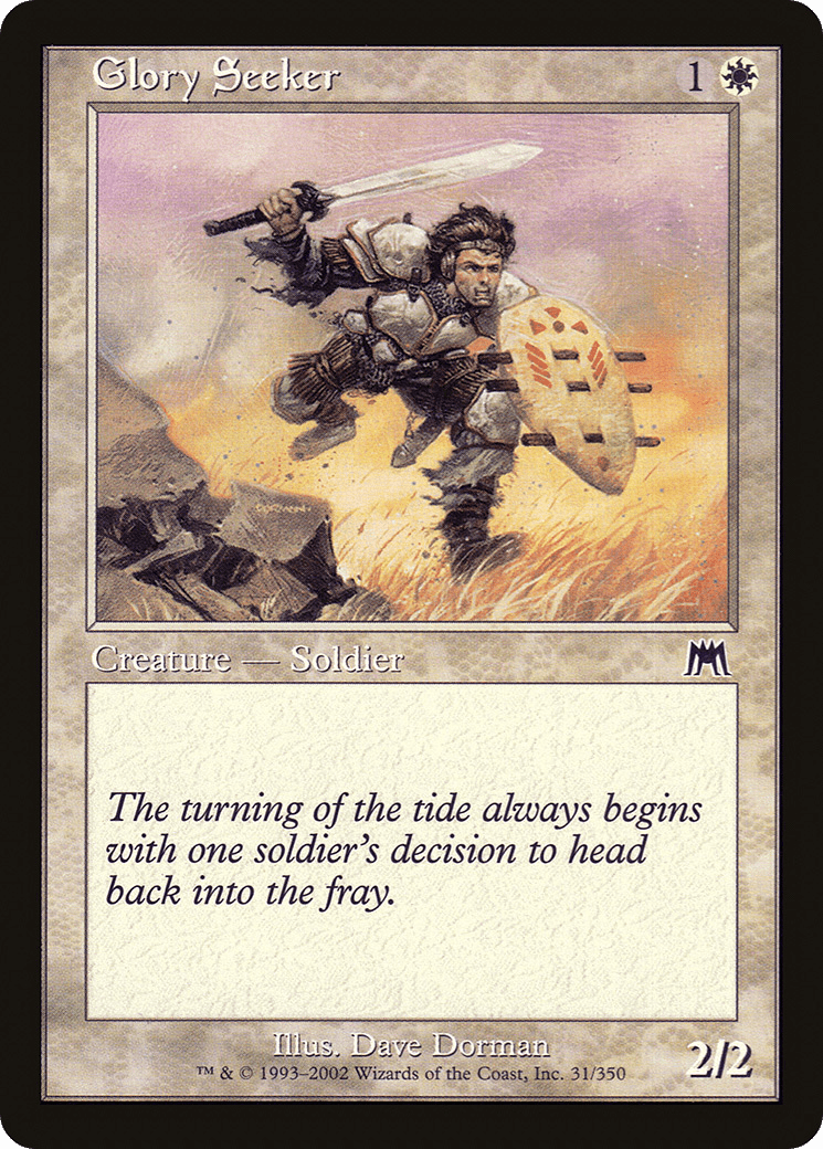 Glory Seeker [Onslaught] Foil