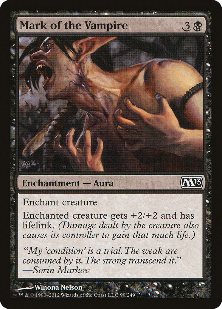 Mark of the Vampire [Magic 2013] Foil