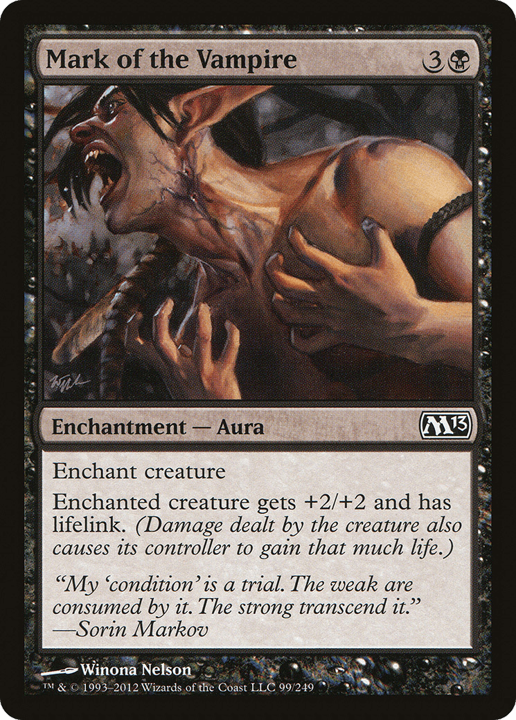 Mark of the Vampire [Magic 2013] Foil