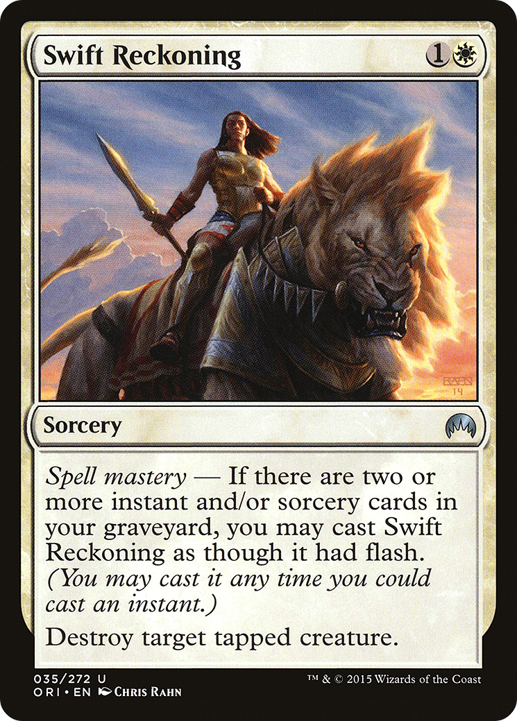 Swift Reckoning [Magic Origins] Foil